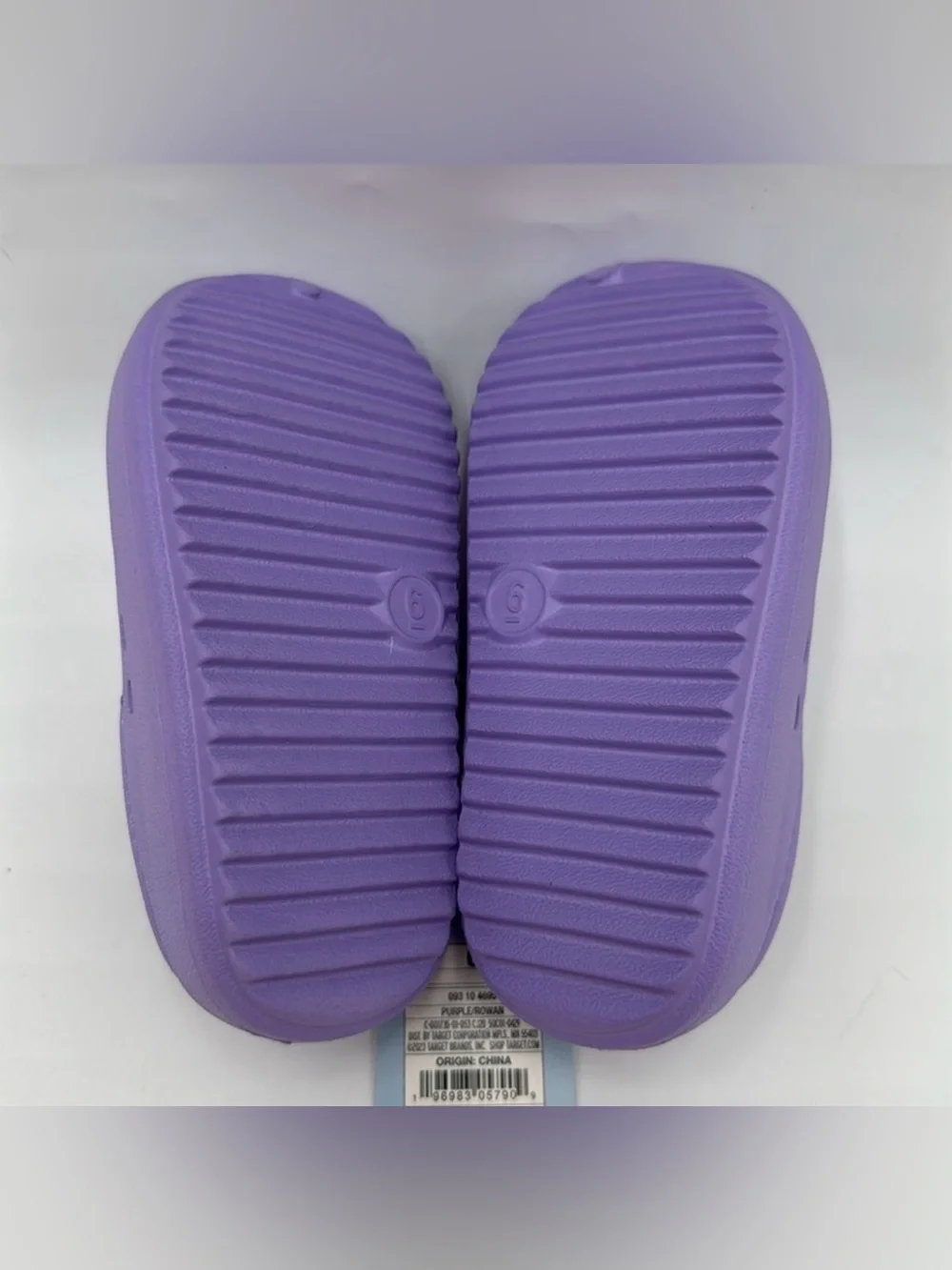NWT Cat & Jack Toddler Girls Purple Rowan Pull-On Slip On Water Shoes Size 6